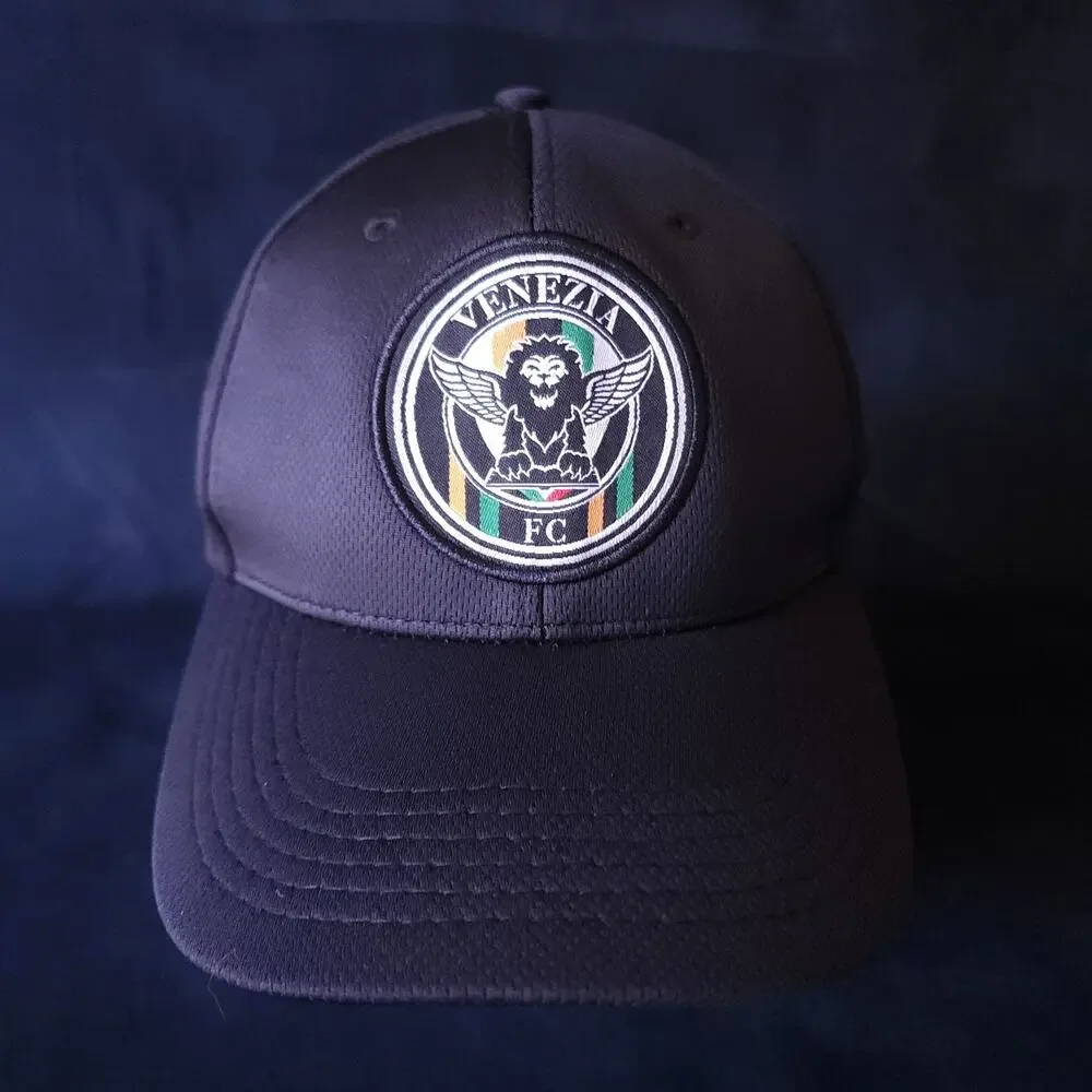 Venezia FC Classic Design Black Hat Team Cap Soccer Football Club C-Flex